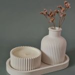 Dekoratif Vazo Tabak Set